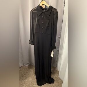 Mikael Aghal Long Sleeve Dress